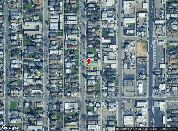 360 N Calaveras St, Fresno, CA Parcel Map