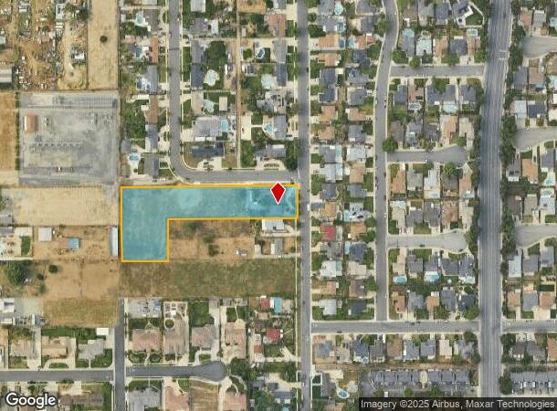  1508 S Magnolia Ave, Ontario, CA Parcel Map