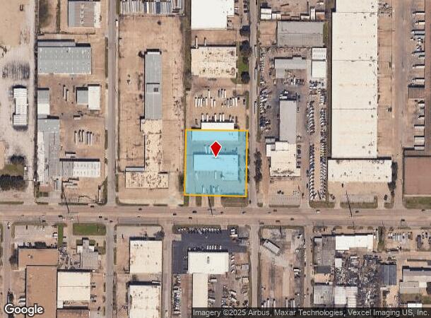  3707 Irving Blvd, Dallas, TX Parcel Map