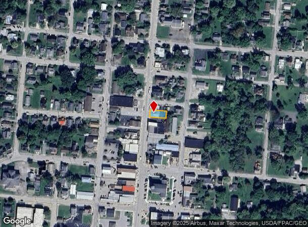  122 N Main St, Georgetown, OH Parcel Map