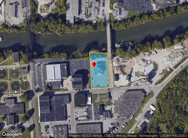 1009 Spring St, Charleston, WV Parcel Map