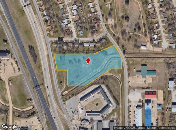  1437 Central Fwy, Wichita Falls, TX Parcel Map