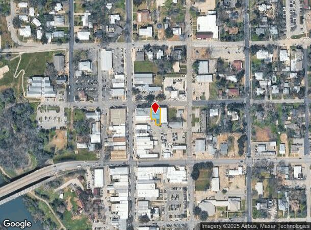 707 Spring St, Bastrop, TX Parcel Map