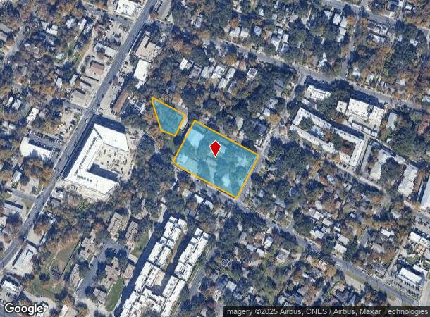 400 W Live Oak St, Austin, TX Parcel Map