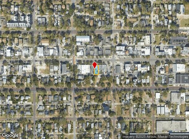  2430 Central Ave, Saint Petersburg, FL Parcel Map