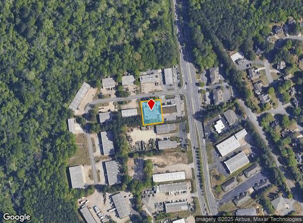 290 Sharon Industrial Way, Suwanee, GA Parcel Map