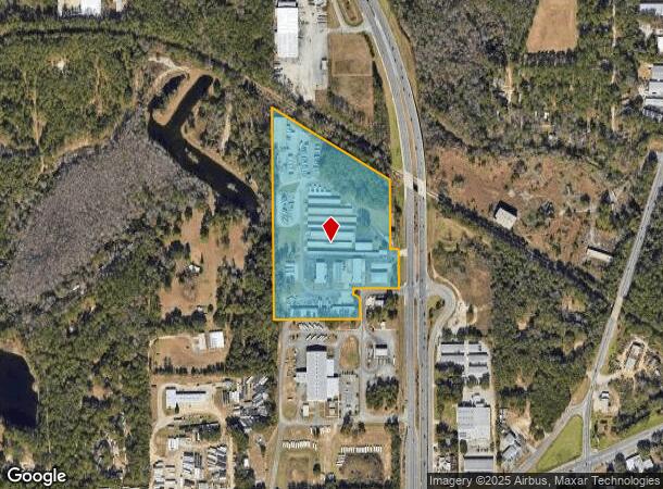  942 Capital Cir Nw, Tallahassee, FL Parcel Map