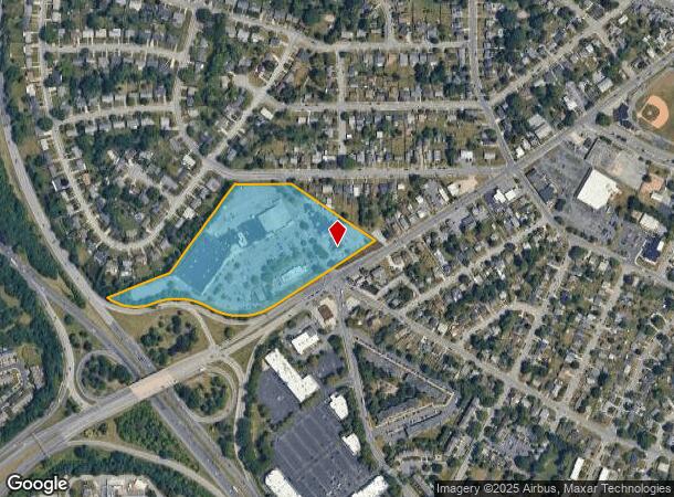 401 S Jefferson St, Frederick, MD Parcel Map