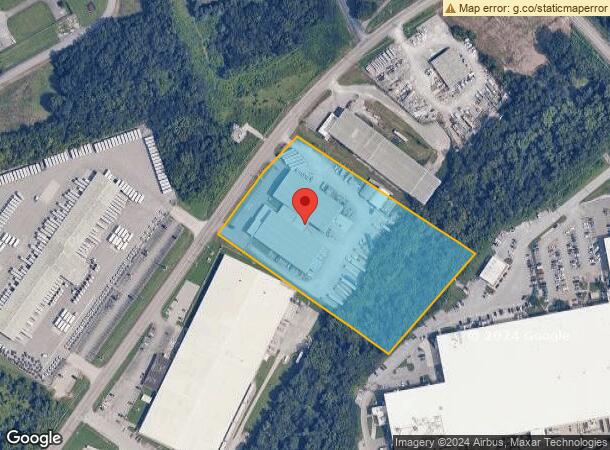  5320 S National Dr, Knoxville, TN Parcel Map