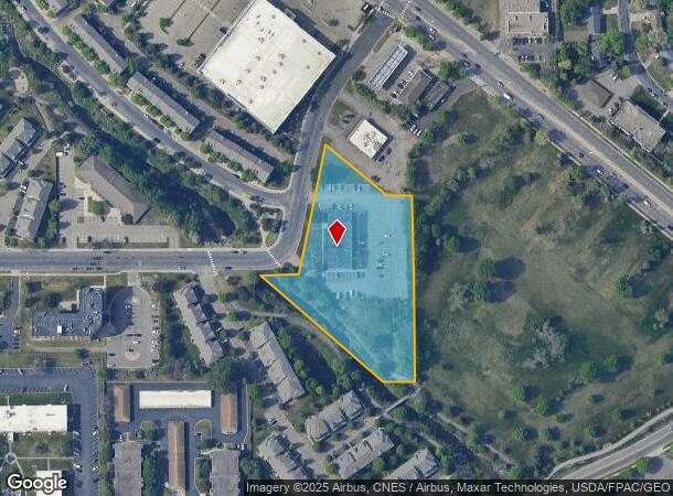  7420 Unity Ave N, Minneapolis, MN Parcel Map