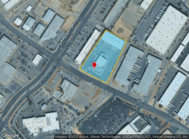  11323 Rojas Dr, El Paso, TX Parcel Map