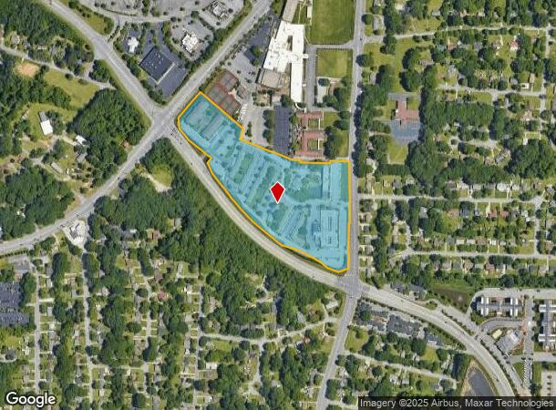  1905 N Centennial St, High Point, NC Parcel Map