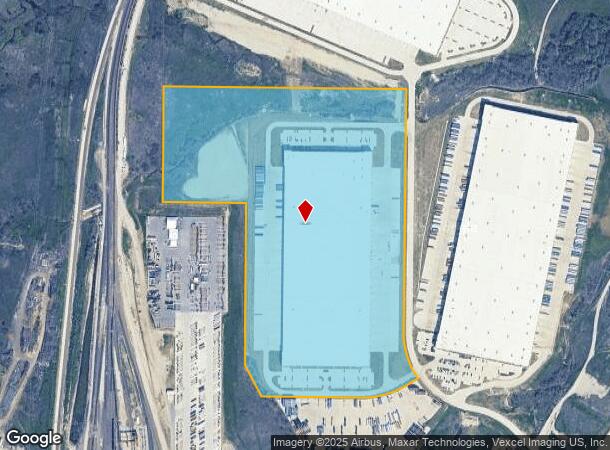 1124 Bold Ruler Rd, Justin, TX Parcel Map