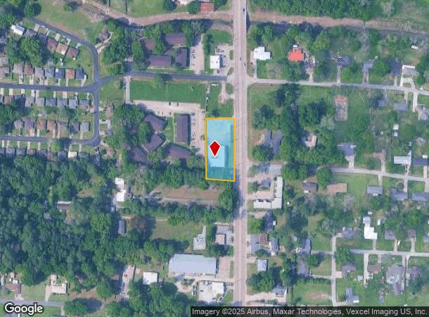  3507 Moss St, Lafayette, LA Parcel Map