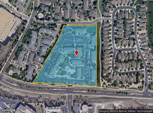  855 W Dillon Rd, Louisville, CO Parcel Map