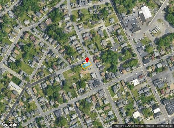  419 Oak St, Scranton, PA Parcel Map