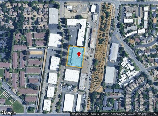 3380 Vincent Rd, Pleasant Hill, CA Parcel Map