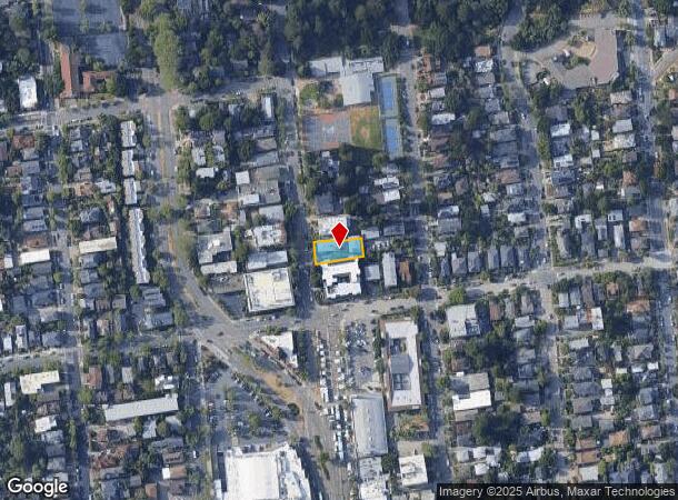  1371 Shattuck Ave, Berkeley, CA Parcel Map