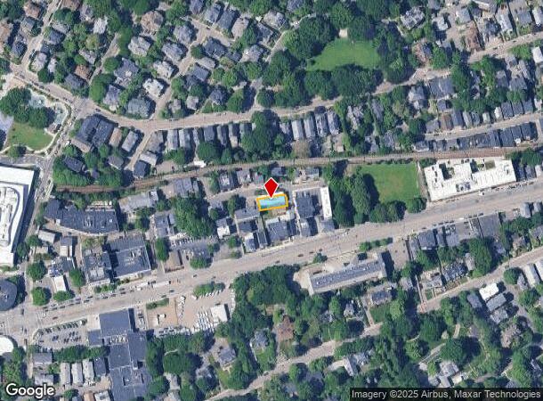  14 Leverett St, Brookline, MA Parcel Map