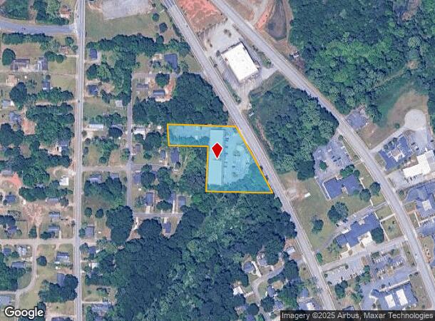  1307 Ball St, Perry, GA Parcel Map