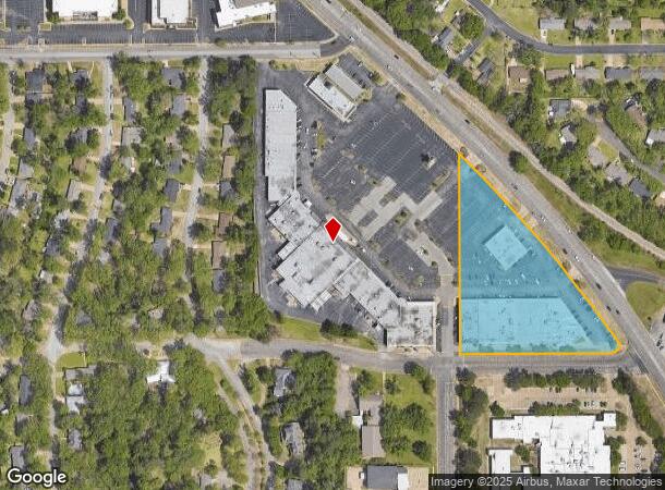 1800 Troup Hwy, Tyler, TX Parcel Map