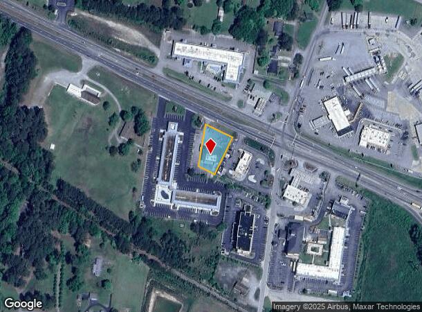 1201 W Atlantic St, Emporia, VA Parcel Map