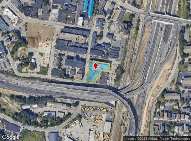  54 Troy St, Providence, RI Parcel Map