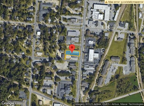  313 S Main St, Statesboro, GA Parcel Map