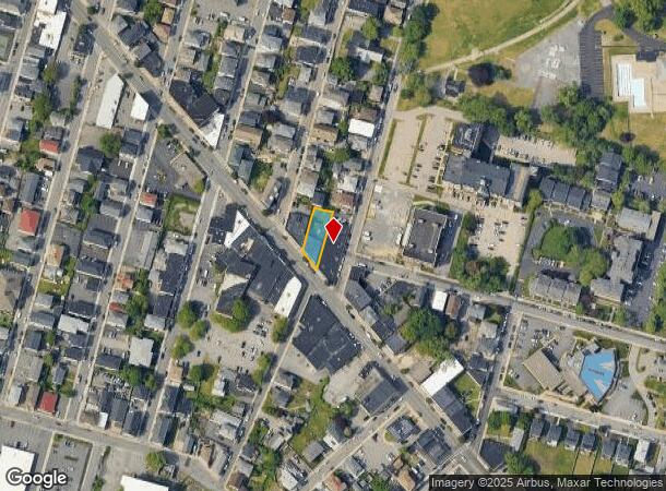 1384 Pleasant St, Fall River, MA Parcel Map