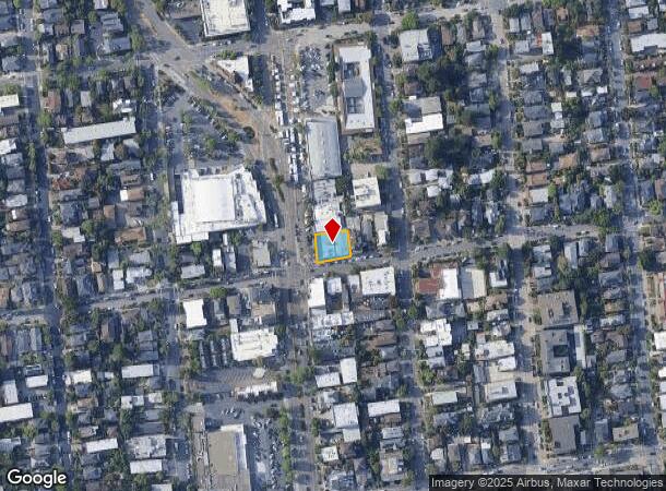  1495 Shattuck Ave, Berkeley, CA Parcel Map