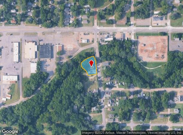  2129 Sw Buchanan St, Topeka, KS Parcel Map