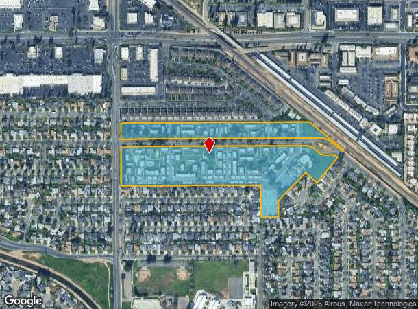  2409 W Alamos Ave, Fresno, CA Parcel Map