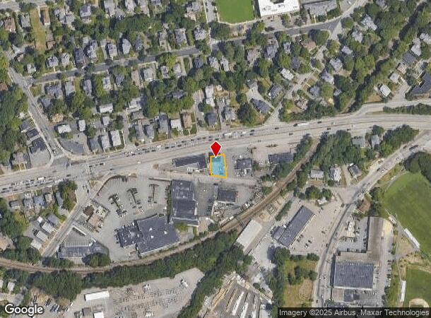  950 Boylston St, Newton Highlands, MA Parcel Map