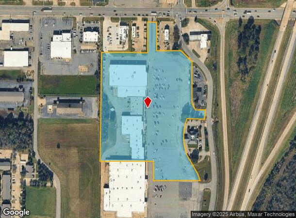  301 N Poplar St, Searcy, AR Parcel Map