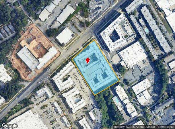  5211 Peachtree Industrial Blvd, Atlanta, GA Parcel Map