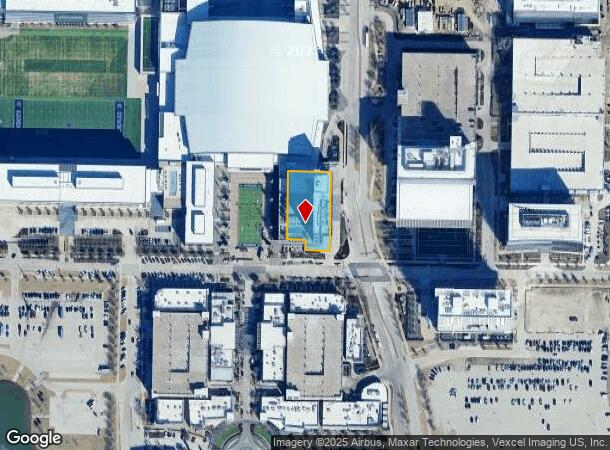 11 Cowboys Way, Frisco, TX Parcel Map