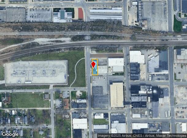  1615 S Harrison St, Fort Wayne, IN Parcel Map