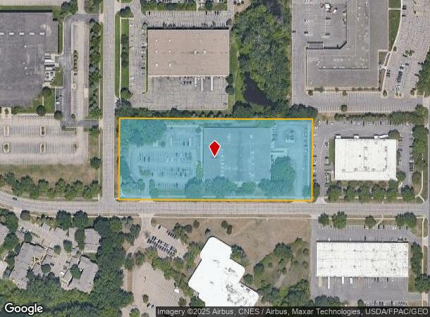  6900 W 110Th St, Minneapolis, MN Parcel Map