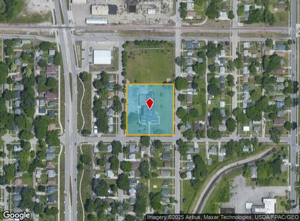 200 E Arlington St, Waterloo, IA Parcel Map
