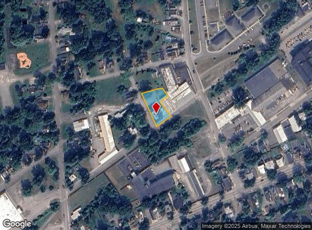  416 W Railroad St, Oneida, NY Parcel Map