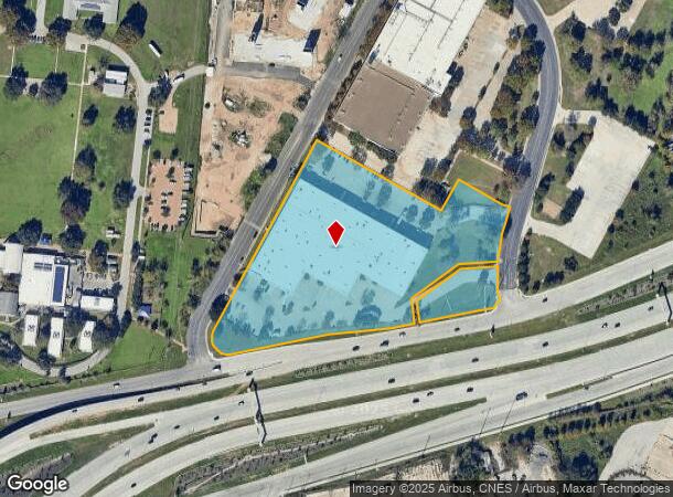  800 Interchange Blvd, Austin, TX Parcel Map
