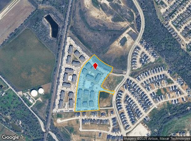 1650 Candler Dr, Burleson, TX Parcel Map