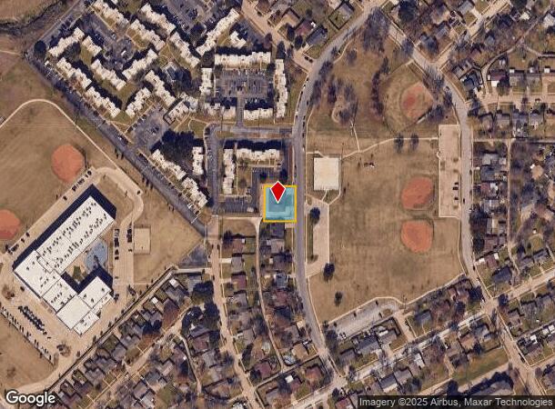 933 Cascade St, Mesquite, TX Parcel Map