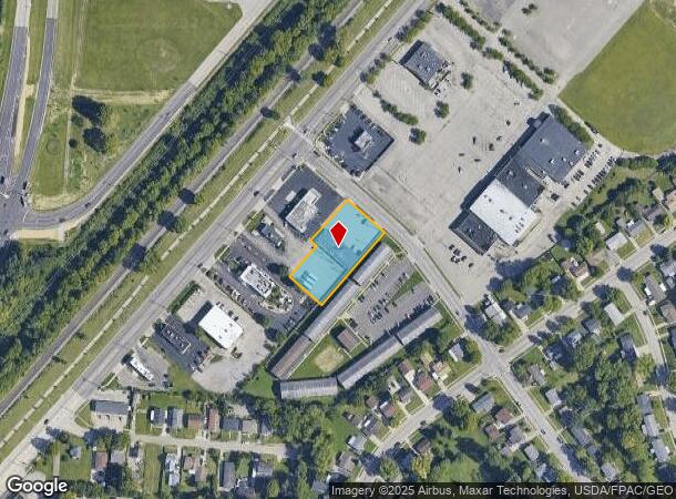  340 W Garland Ave, Fairborn, OH Parcel Map