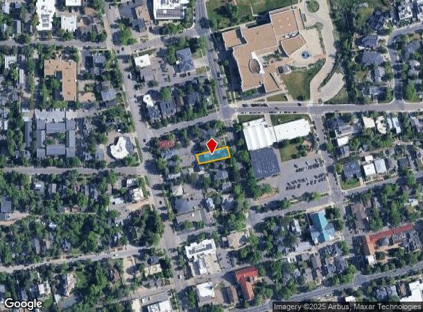  2333 13Th St, Boulder, CO Parcel Map
