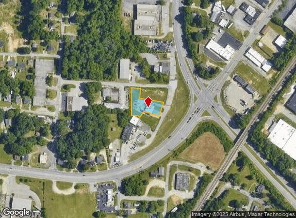  1209 Elgin Ave, High Point, NC Parcel Map