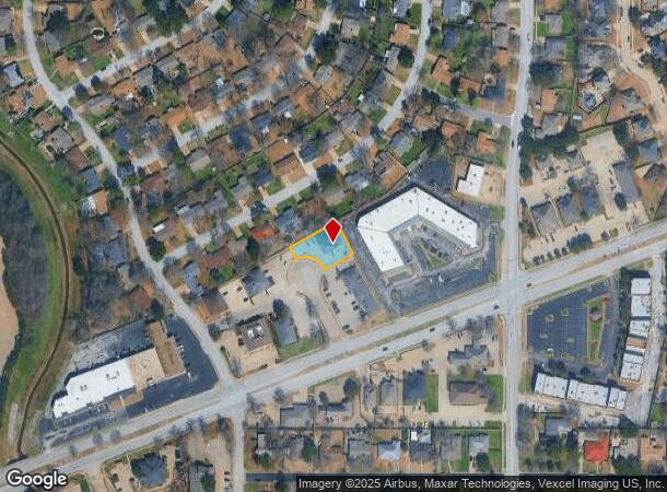  1816 Harwood Ct, Hurst, TX Parcel Map