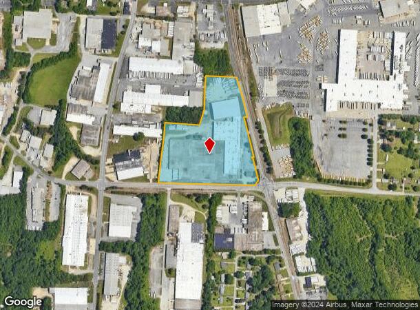  2222 Surrett Dr, High Point, NC Parcel Map