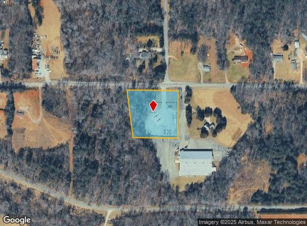 1255 W Franklin St, Ferrum, VA Parcel Map