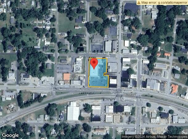  107 Spring St, Tallapoosa, GA Parcel Map